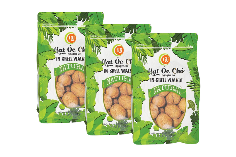 Hạt óc chó nguyên vỏ 500g