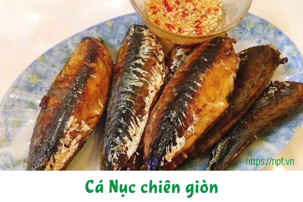 Cá Nục chiên giòn