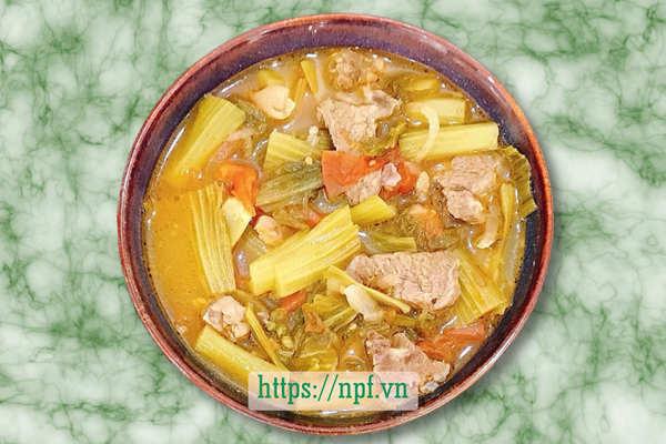 Canh dưa bò