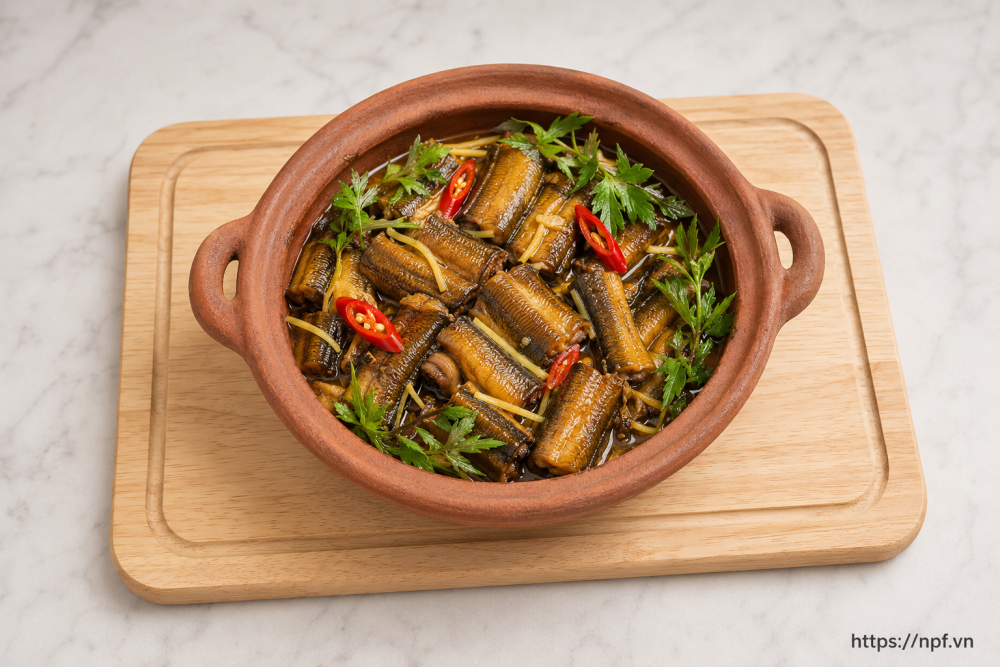 Lươn kho gừng