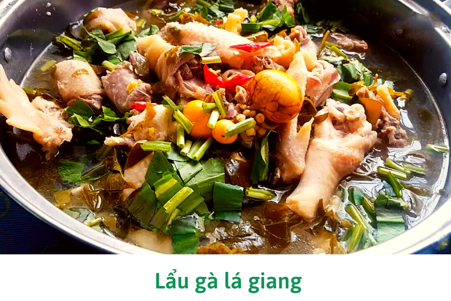 Lẩu gà lá giang