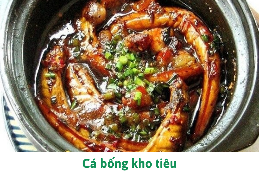 Cá bống kho tiêu