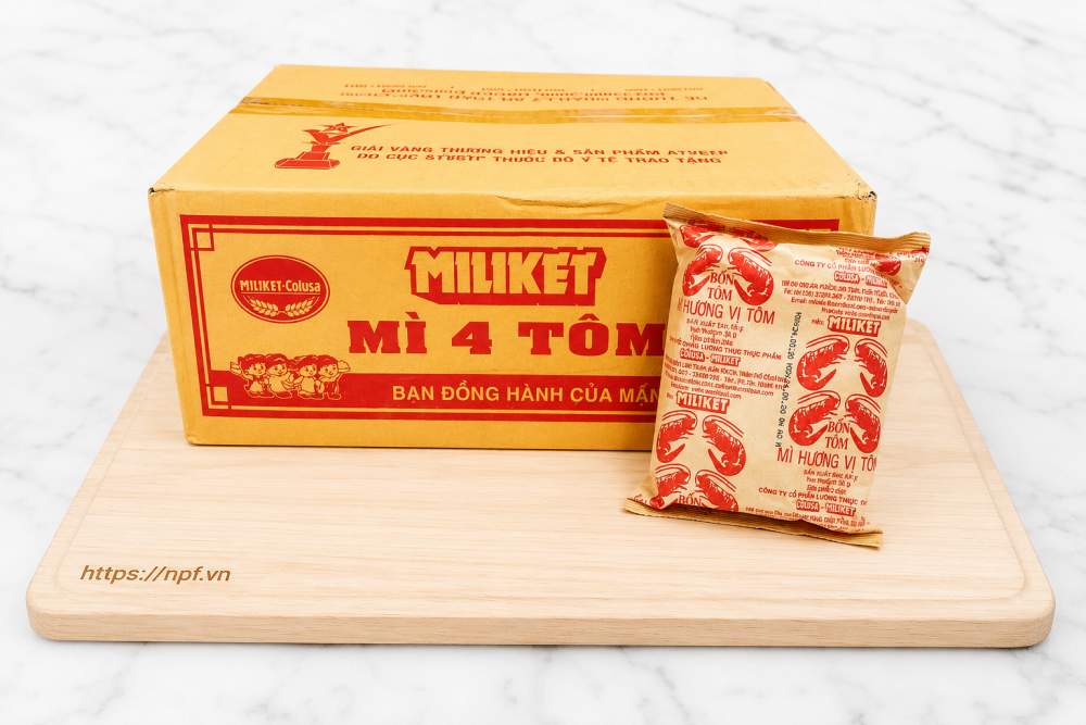 Mỳ Miliket 4 tôm