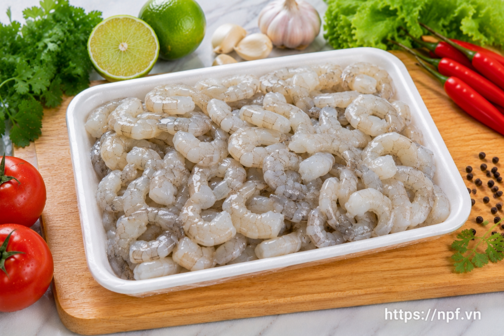 Thịt tôm lớt tươi