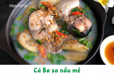 Cá Basa nấu mẻ