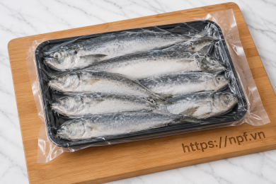 Cá nục nguyên con (IQF) túi 500g