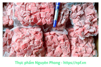 Cá ngừ cắt hạt lựu 500g