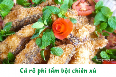 Cá rô phi tẩm bột chiên xù