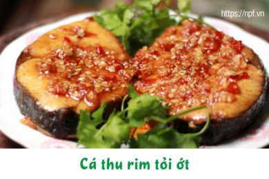 Cá thu rim tỏi ớt