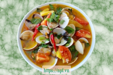 Canh ngao nấu dứa 5