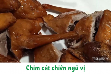 Chim cút chiên ngũ vị