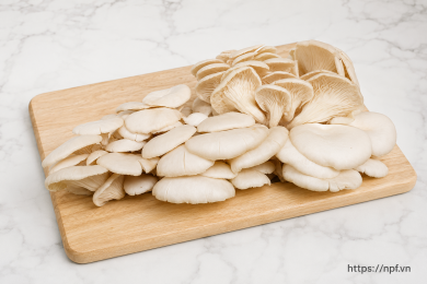 Nấm sò trắng (Túi 500g)
