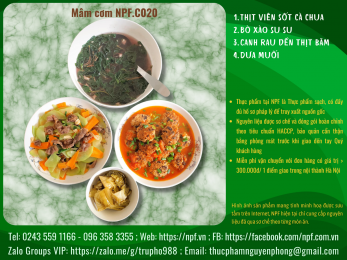 Mâm cơm NPF.C020
