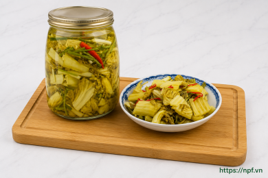 Dưa cải bẹ muối