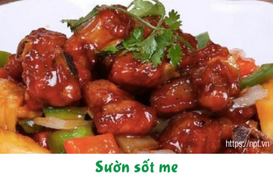 Sườn sốt me