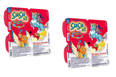 SCA Su su Táo chuối 80g