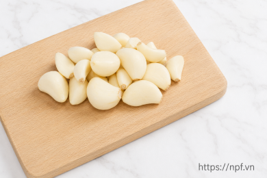 Tỏi bóc vỏ (lai)