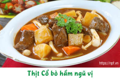 Thịt Bò hầm ngũ vị