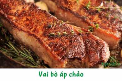 Vai bò áp chảo